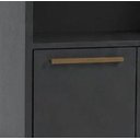 Ver imagem 3 de Balcão para Microondas Armário Multiuso Madu Feito em Mdf Cinza