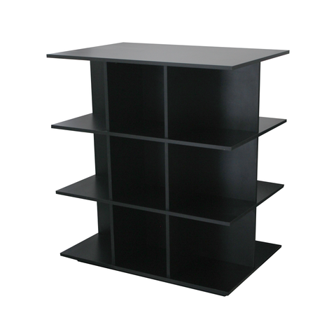 Balcão Central com Nichos para Loja Comércio Modular - Cód. 206 - Preto