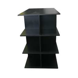Balcão Central com Nichos para Loja Comércio Modular - Cód. 206 - Preto - 5