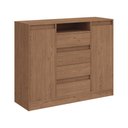 Ver imagem 1 de Cômoda 4 Gavetas Castro Nobre 5065A Macadâmia/Boucle SE