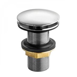 Kit Cuba XRT55 Torneira Luxo 1195 Metal Válvula Click 1 Polegada G Sifão PVC Flexível Compace - 5