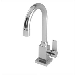 Kit Cuba XRT55 Torneira Luxo 1195 Metal Válvula Click 1 1/2 Polegada Sifão PVC Flexível Compace - 4