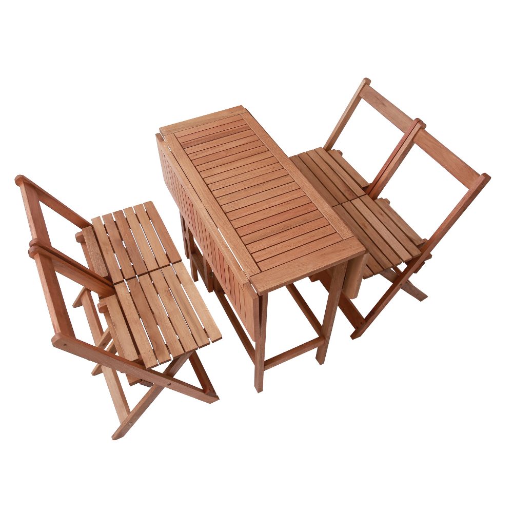 Conjunto Mesa e Cadeiras Dobrável Prático Veneza - 2