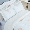 Ver imagem 2 de Edredom Solteiro Coberdrom Top Line Estampado Hipercal/sherpa 2 Peças - Garden