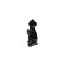 Kit 2 Estatuas Gato Posição Yoga Meditação Cerâmica - 3