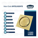Ver imagem 3 de Ralo Click Quadrado Dourado 10cm Smart Depot Ralo Inteligente Proteção contra Insetos Anti Odor