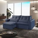 Ver imagem 1 de Sofá Retrátil e Reclinável Exclusive 230cm Braço 25cm Meu Sofá Online