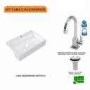 Ver imagem 3 de Kit Cuba Xrt55 Torneira Luxo 1195 e Válvula 1 Polegada Compace