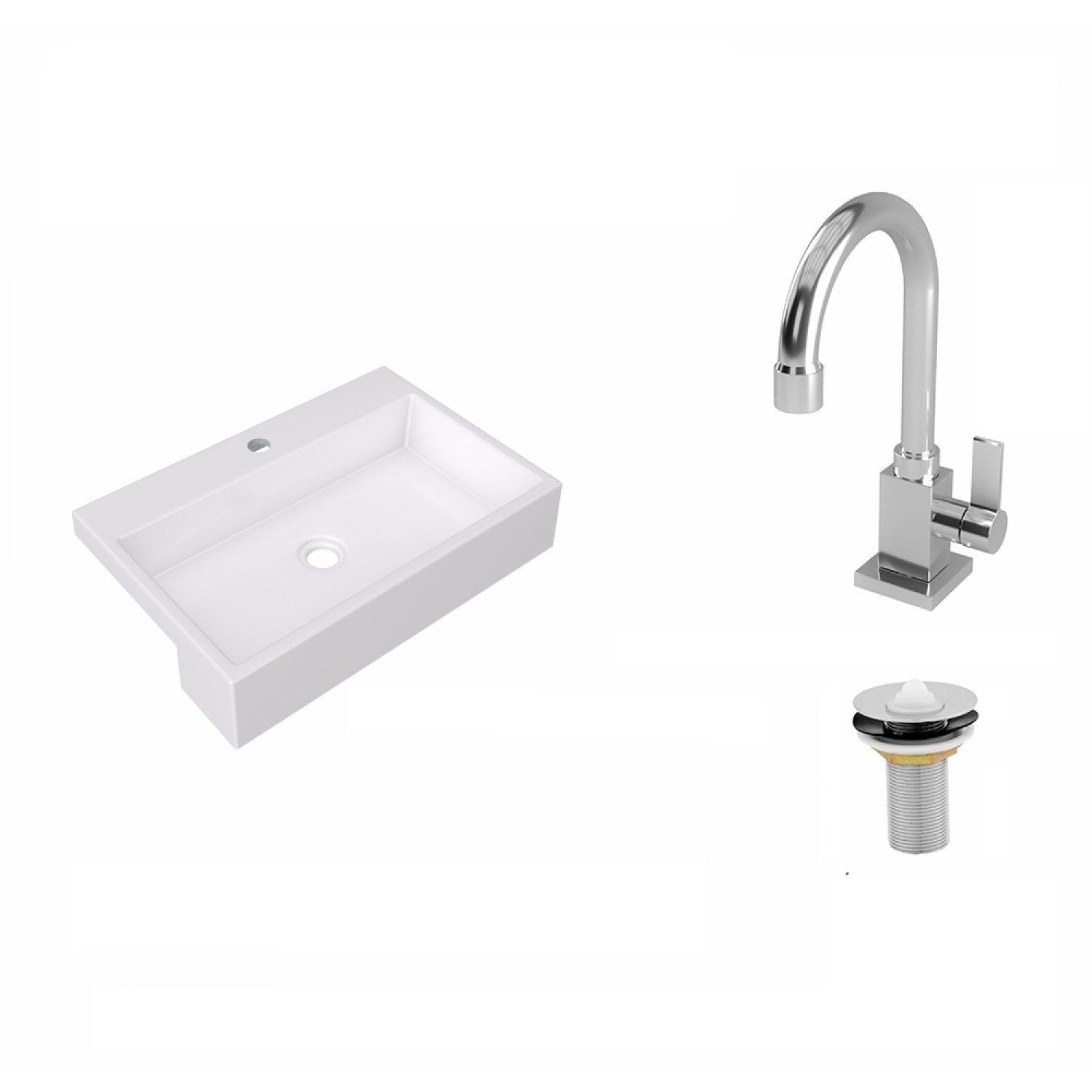 Kit Cuba XRT55 Torneira Luxo 1195 e Válvula 1 Polegada Compace - 2