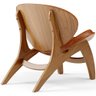 Poltrona Decorativa Orgânica Sala Living Kadosh L02 Couríssimo Camel - Lyam Decor - 7