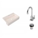 Ver imagem 2 de Kit Cuba XRT55 com Torneira Luxo 1195 e Válvula Click 1"B Compace