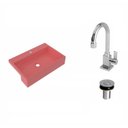 Ver imagem 2 de Kit Cuba XRT55 com Torneira Luxo 1195 e Válvula Click 1"B Compace