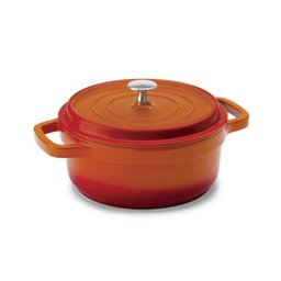 Caçarola 21,3cm de Alumínio Fundido Hercules Laranja 2,4l - 1