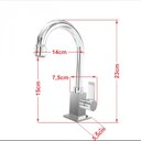 Ver imagem 7 de Kit Cuba XRT55 com Torneira Luxo 1195 e Válvula Click 1"B Compace