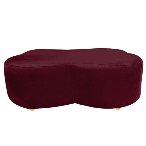 Puff Cama Pet Lili Bordo