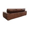 Sofá Retrátil e Reclinável de Couro Filipinas (3 Módulos) 3,60 M Soft Tabaco - Mempra Design - 6