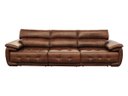 Ver imagem 1 de Sofá Retrátil e Reclinável de Couro Filipinas (3 Módulos) 3,60 M Soft Tabaco - Mempra Design