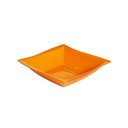 Ver imagem 1 de Saladeira Moove Quadrada 25x25 Laranja em Polipropileno Linha Tropical Vem