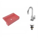 Ver imagem 2 de Kit Cuba XRT55 com Torneira Luxo 1195 e Válvula Click 1 1/2 Polegada Compace