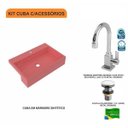 Ver imagem 3 de Kit Cuba XRT55 com Torneira Luxo 1195 e Válvula Click 1 1/2 Polegada Compace