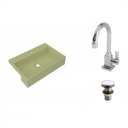 Ver imagem 2 de Kit Cuba XRT55 com Torneira Luxo 1195 e Válvula Click 1 1/2 Polegada Compace