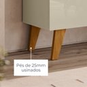 Ver mais imagens de Rack Bancada para TV até 43" Sala Doca 1 Porta 1 Prateleira e Pés Usinados Cumaru Opala Madetec