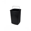 Ver imagem 2 de Lixeira Inox Pedal e Balde Frame 6l Inox Brinox 29x22x29,2cm