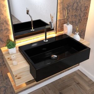 Kit Cuba XRT55 com Torneira Pratika 1060 e Válvula 1" com Sifão PVC e Flexível Compace