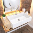 Ver imagem 1 de Kit Cuba XRT55 com Torneira Pratika 1060 e Válvula 1" com Sifão PVC e Flexível Compace