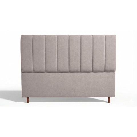Cabeceira Estofada Moderna e Elegante para Cama de Casal 140 Carla Linho