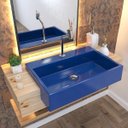 Ver imagem 1 de Kit Cuba Xrt55 Torneira Pratika 1060 Metal e Válvula Click 1 Polegada B Sifão Flexível Pvc Compace