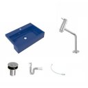 Ver imagem 2 de Kit Cuba Xrt55 Torneira Pratika 1060 Metal e Válvula Click 1 Polegada B Sifão Flexível Pvc Compace