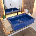 Ver imagem 1 de Kit Cuba Xrt55 Torneira Pratika 1060 Metal e Válvula Click 1 Polegada G Sifão Flexível Pvc Compace