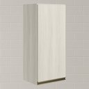 Ver imagem 2 de Armario Aereo 1 Porta Mdf 30 Cm Kali 12201 Bianco Toq Bianco Toq Nicioli