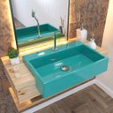 Ver imagem 1 de Kit Cuba XRT55 com Torneira Pratika 1060 e Válvula Click 1 1/2 com Sifão PVC e Flexível Compace