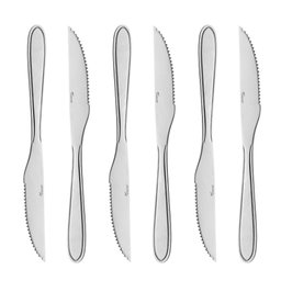 6 Facas para Mesa Lyor Gastro de Aço Inox 21,5cm - 1