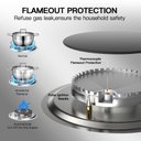 Ver imagem 6 de Vbgk Cooktop a Gás 4 Bocas Ng/lpg com Proteção Termopar (prata)