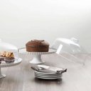 Ver imagem 3 de Kit 2 Cúpulas para Prato de Bolo Natural Tampa Plástico 31cm Haus Concept