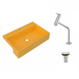 Kit Cuba XRT55 com Torneira Pratika 1060 Metal e Válvula 1 Polegada Compace - 2