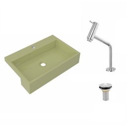Kit Cuba XRT55 com Torneira Pratika 1060 Metal e Válvula 1 Polegada Compace - 2