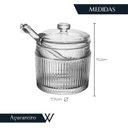 Ver imagem 3 de Meleira com Pegador Lines 10cm x 7,5cm Vidro 235ml Wolff
