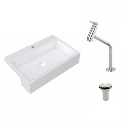 Kit Cuba XRT55 com Torneira Pratika 1060 Metal e Válvula 1 Polegada Compace - 2