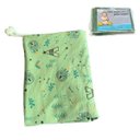 Ver imagem 2 de Saco Impermeável Roupa Suja Umida Urso Verde Bebê Infantil
