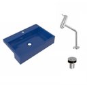 Ver imagem 2 de Kit Cuba Xrt55 Torneira Pratika 1060 Metal e Válvula Click 1 Polegada B Compace