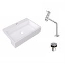 Ver imagem 2 de Kit Cuba Xrt55 Torneira Pratika 1060 Metal e Válvula Click 1 Polegada B Compace