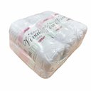 Ver imagem 2 de Kit 6 Pçs Atacado Lençol Baby Liso Vivaldi - Branco 70X130X12cm