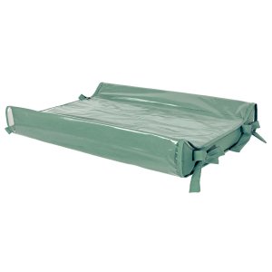 Trocador Cômoda Anatômico Bebê Verde Escuro - Batistela Baby