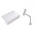 Ver imagem 2 de Kit Cuba Xrt55 Torneira Pratika 1060 Metal 1/4 Volta Compace