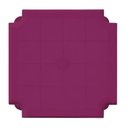 Ver imagem 4 de Mesa Infantil Tramontina Adoleta 49x42cm Plástico Resistente Atividades Brincar Estudar Rosa