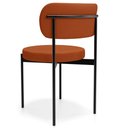 Ver imagem 7 de Cadeira Decorativa Estofada para Sala de Jantar Louvre L02 Linho Terracota - Lyam Decor